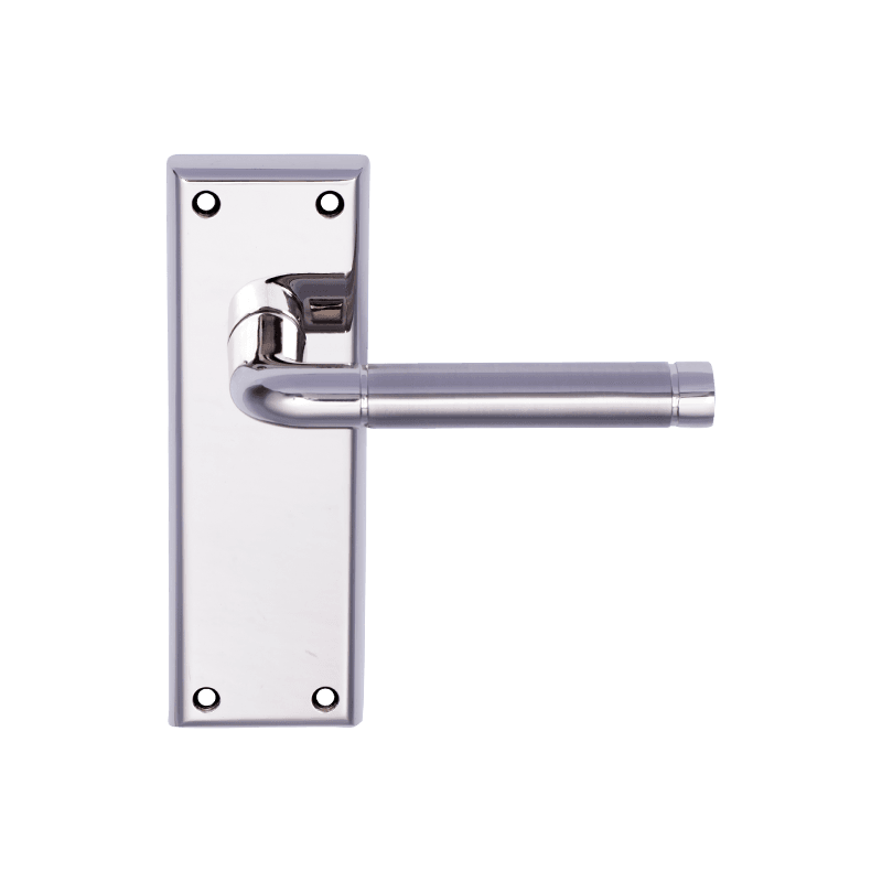 DH15061 Lever Door Handle On Plate PNSN